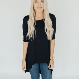 Carly Fave Half Sleeve Tunic - Small